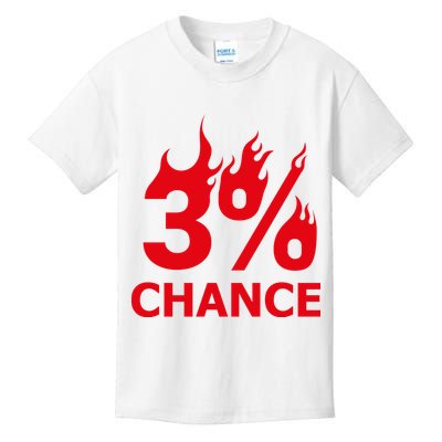 3% Chance Kids T-Shirt