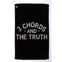 3 Chords And The Truth Golf Towel