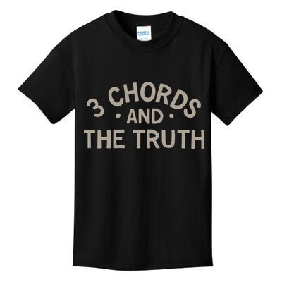 3 Chords And The Truth Kids T-Shirt