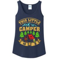 3rd Camping Birthday Camper Lover 3 Year Old Ladies Essential Tank