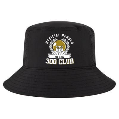 300 Club Bowling Cute Gift 300 Game Bowler Gift Cool Comfort Performance Bucket Hat