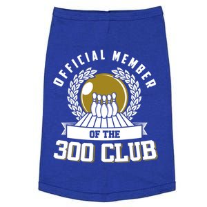 300 Club Bowling Cute Gift 300 Game Bowler Gift Doggie Tank