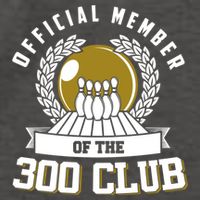 300 Club Bowling Cute Gift 300 Game Bowler Gift Vector Backpack