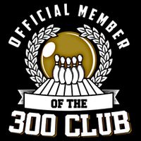 300 Club Bowling Gift 300 Game Bowler Gift Cool Gift Doggie Tank