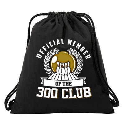300 Club Bowling Gift 300 Game Bowler Gift Cool Gift Drawstring Bag