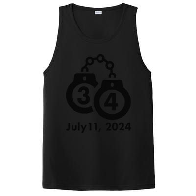 34 Counts Felon Handcuffs July 11 2024 PosiCharge Competitor Tank