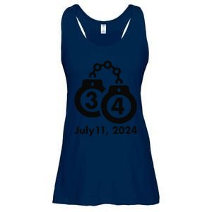 34 Counts Felon Handcuffs July 11 2024 Ladies Essential Flowy Tank