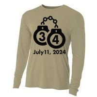 34 Counts Felon Handcuffs July 11 2024 Cooling Performance Long Sleeve Crew