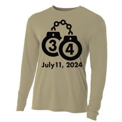 34 Counts Felon Handcuffs July 11 2024 Cooling Performance Long Sleeve Crew