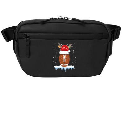 34do Christmas Football Santa Hat Merry Xmas Football Lover Great Gift Crossbody Pack