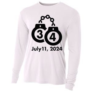 34 Counts Felon Handcuffs July 11 2024 Cooling Performance Long Sleeve Crew