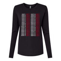 34 Counts Guilty Design Womens Cotton Relaxed Long Sleeve T-Shirt