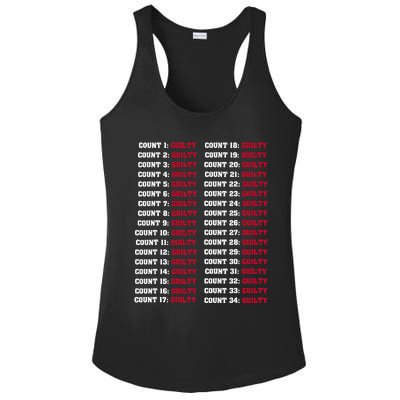 34 Counts Guilty Design Ladies PosiCharge Competitor Racerback Tank