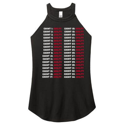 34 Counts Guilty Design Women's Perfect Tri Rocker Tank