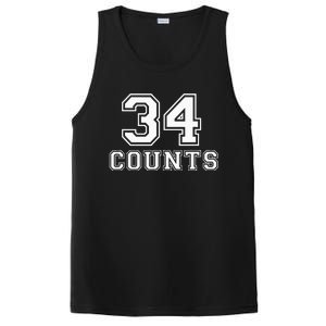 34 Counts President Donald Trump Team Biden Finally! Meme PosiCharge Competitor Tank