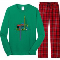 35mm Composition Work Long Sleeve Pajama Set