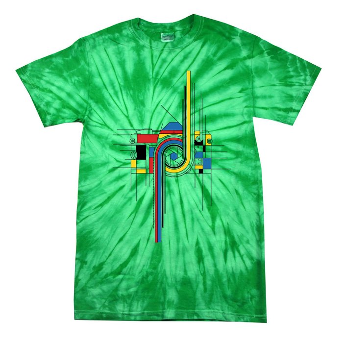 35mm Composition Work Tie-Dye T-Shirt