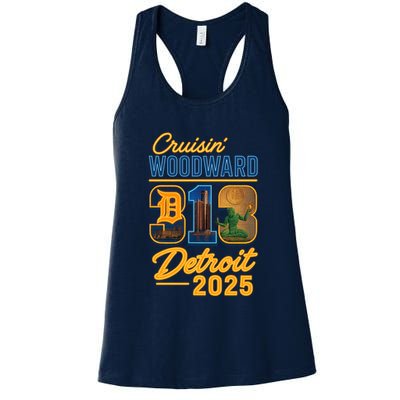 313 Cruisin' Woodward Detroit M1 2025 Womens Tank Top