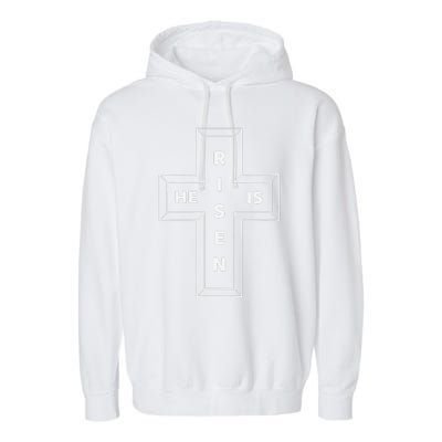 3 Cross Words Rbmdzines Garment-Dyed Fleece Hoodie