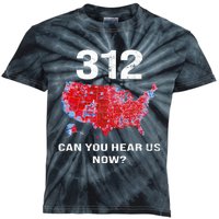 312 Can You Hear Us Now Kids Tie-Dye T-Shirt