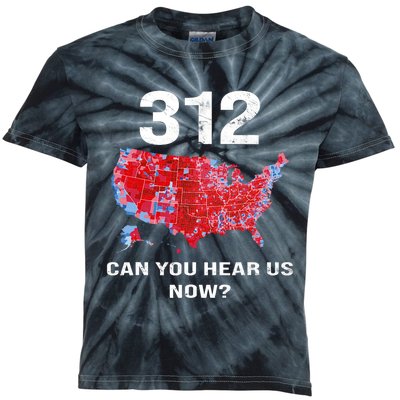 312 Can You Hear Us Now Kids Tie-Dye T-Shirt