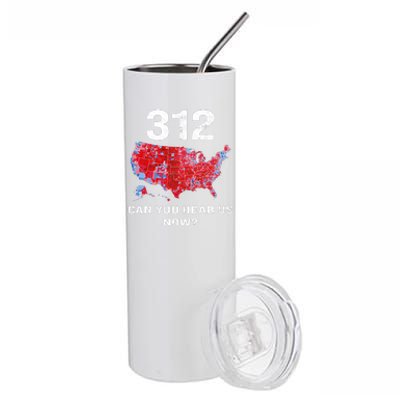 312 Can You Hear Us Now Stainless Steel Tumbler