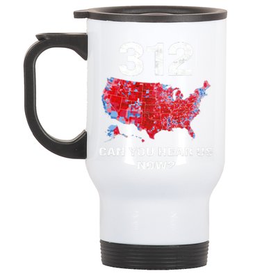 312 Can You Hear Us Now Stainless Steel Travel Mug