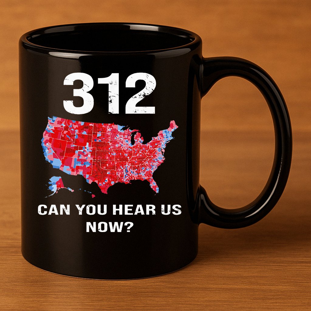 312 Can You Hear Us Now 11oz C Handle Ceramic Mug