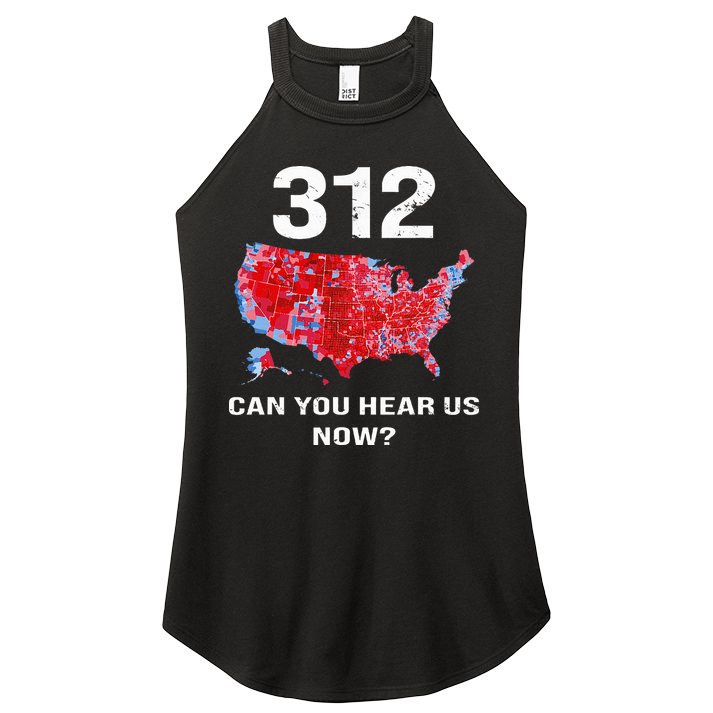 312 Can You Hear Us Now Women's Perfect Tri Rocker Tank