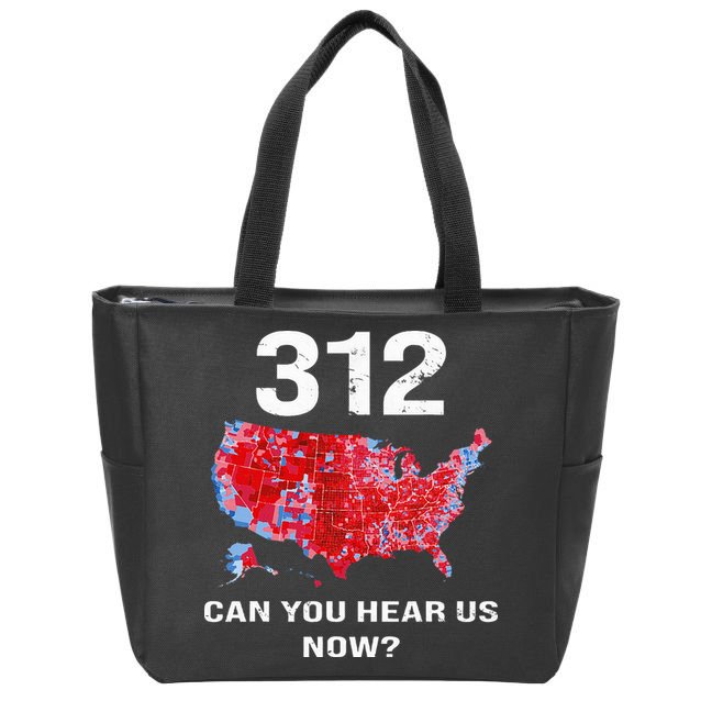 312 Can You Hear Us Now Zip Tote Bag