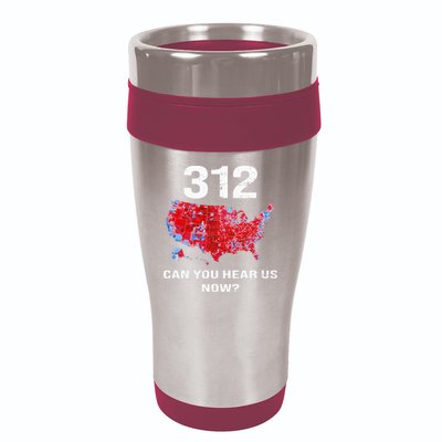 312 Can You Hear Us Now 16oz Travel Tumbler