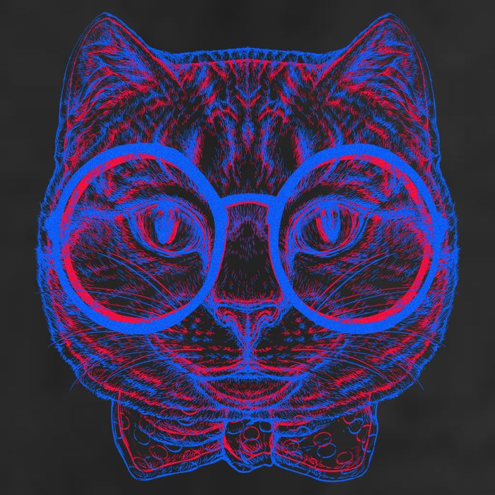 3D Trippy Cat Cool Comfort Performance Bucket Hat