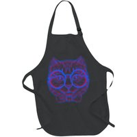3D Trippy Cat Apron