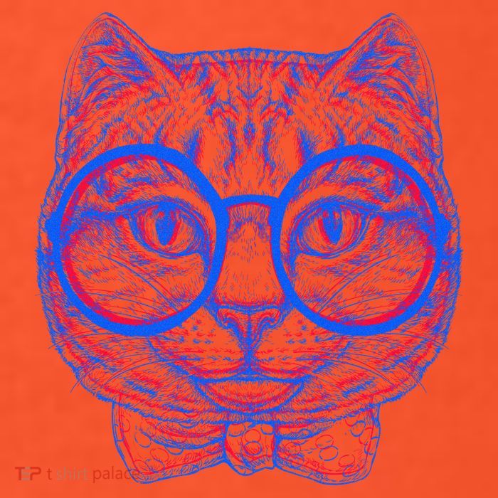 3D Trippy Cat T-Shirt