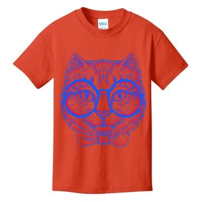 3D Trippy Cat Kids T-Shirt