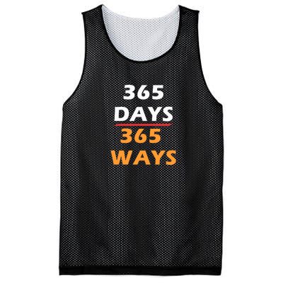 365 Days 365 Ways |Funny Mesh Reversible Basketball Jersey Tank