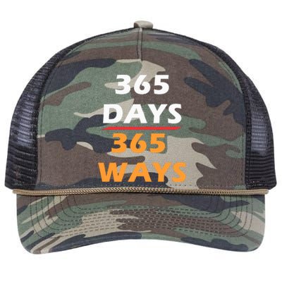 365 Days 365 Ways |Funny Retro Rope Trucker Hat Cap