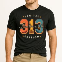 313 Detroit Area Code Skyline Performance Shirt
