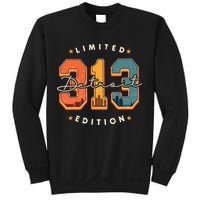 313 Detroit Area Code Skyline Sweatshirt