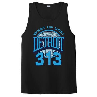 313 Detroit Area Code What Up Doe Hometown PosiCharge Competitor Tank