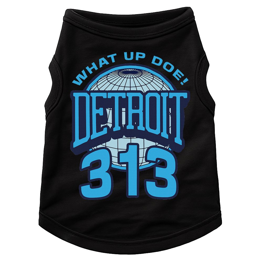 313 Detroit Area Code What Up Doe Hometown Doggie Tank