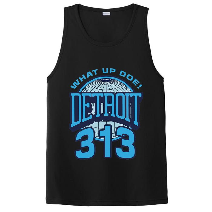313 Detroit Area Code What Up Doe Hometown PosiCharge Competitor Tank