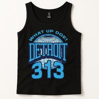 313 Detroit Area Code What Up Doe Hometown Tank Top