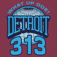 313 Detroit Area Code What Up Doe Hometown 16oz Travel Tumbler