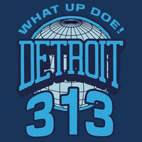 313 Detroit Area Code What Up Doe Hometown Infant Baby Jersey Bodysuit