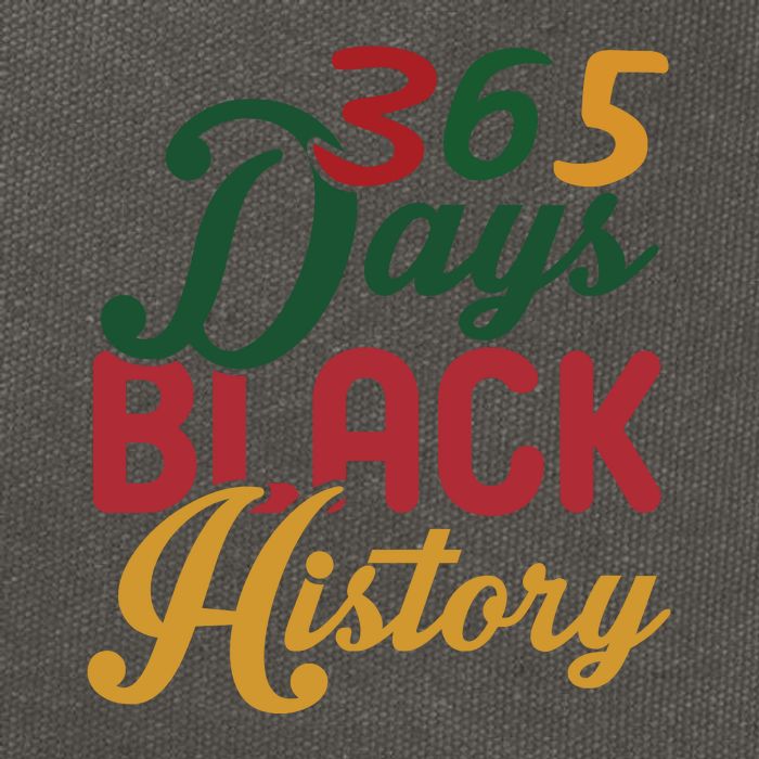365 Days Black History For Black History Month Cotton Canvas Backpack