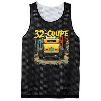 32 Deuce Coupe American Classic 3 Window Rear Window Hot Rod Mesh Reversible Basketball Jersey Tank