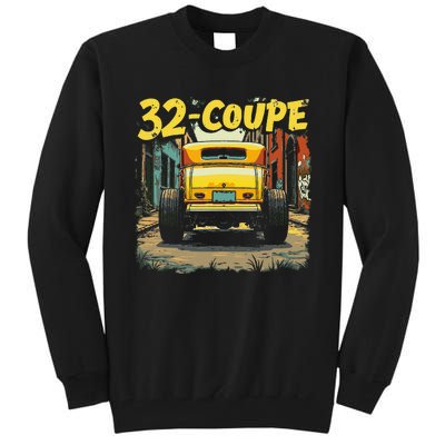 32 Deuce Coupe American Classic 3 Window Rear Window Hot Rod Tall Sweatshirt