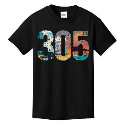 305 Dade County Miami Kids T-Shirt