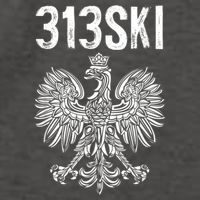 313SKI Detroit Michigan Area Code 313 Polish Pride Vector Backpack